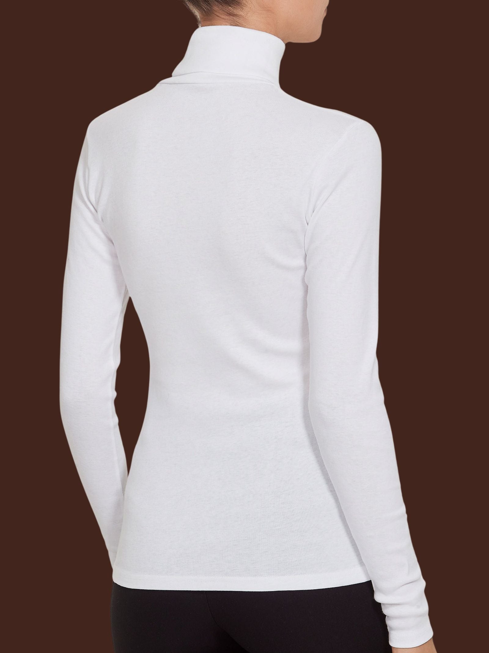 Dolcevita in Thermo Cotton Bianchi Donna - Ragno