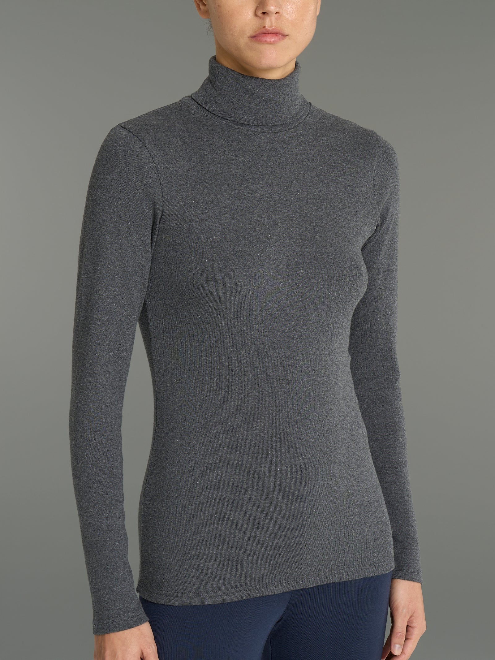 Dolcevita in Thermo Cotton Neri Donna - Ragno