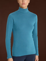 Dolcevita in Thermo Cotton Azzurri Donna - Ragno