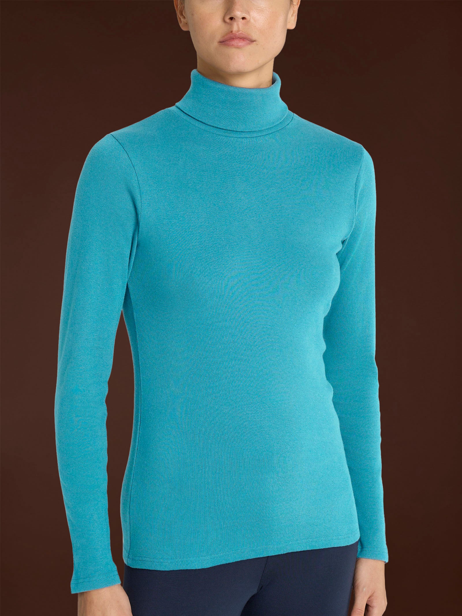 Dolcevita in Thermo Cotton Azzurri Donna - Ragno
