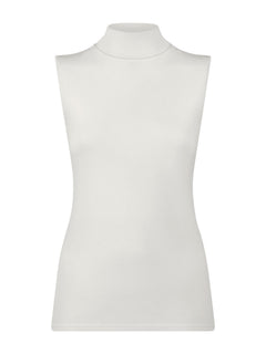 Smanicato a collo alto in Thermo Cotton Bianchi Donna - Ragno