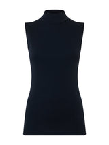 Smanicato a collo alto in Thermo Cotton Blu Donna - Ragno