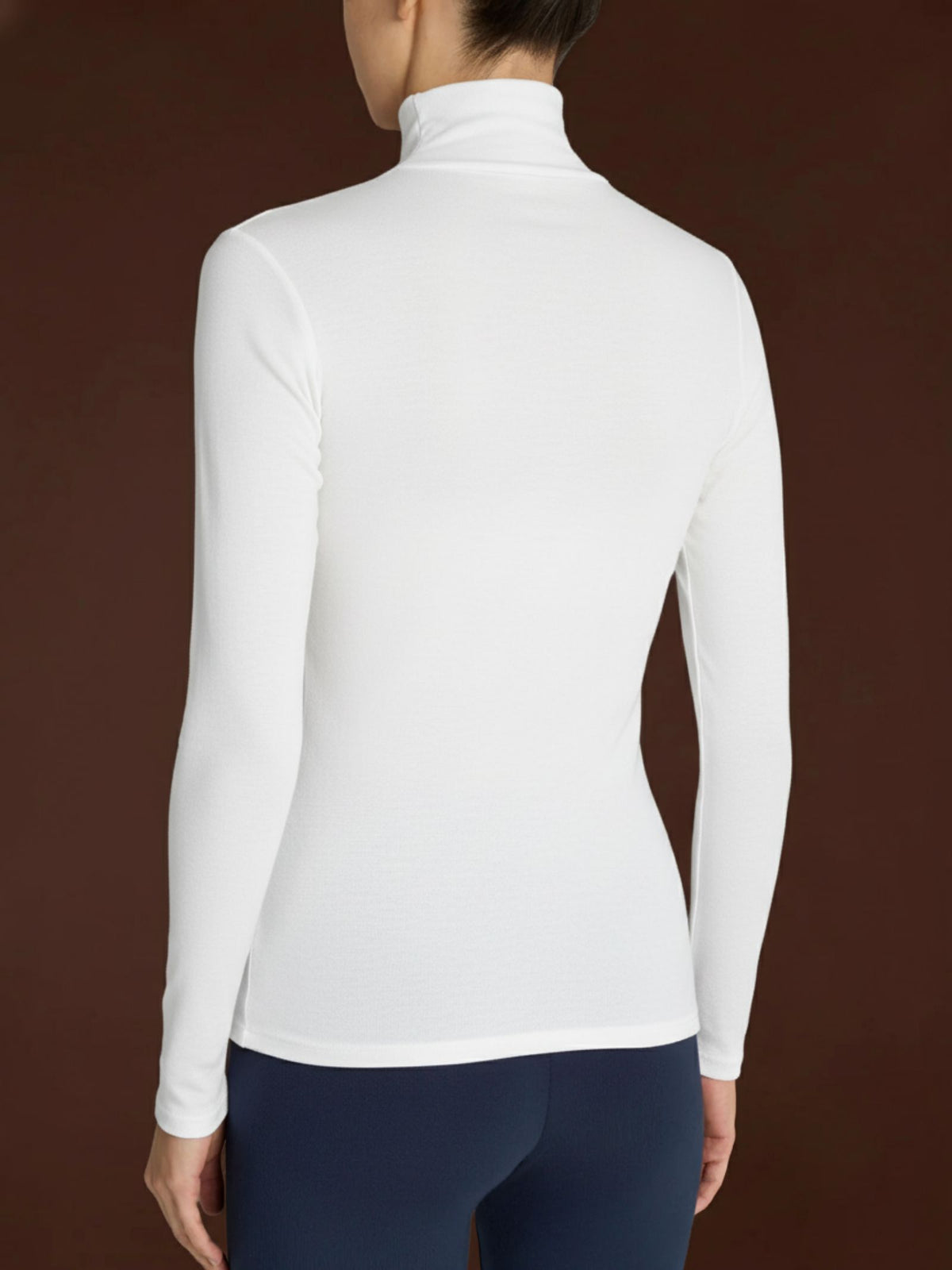 Lupetto in Thermo Cotton Bianchi Donna - Ragno
