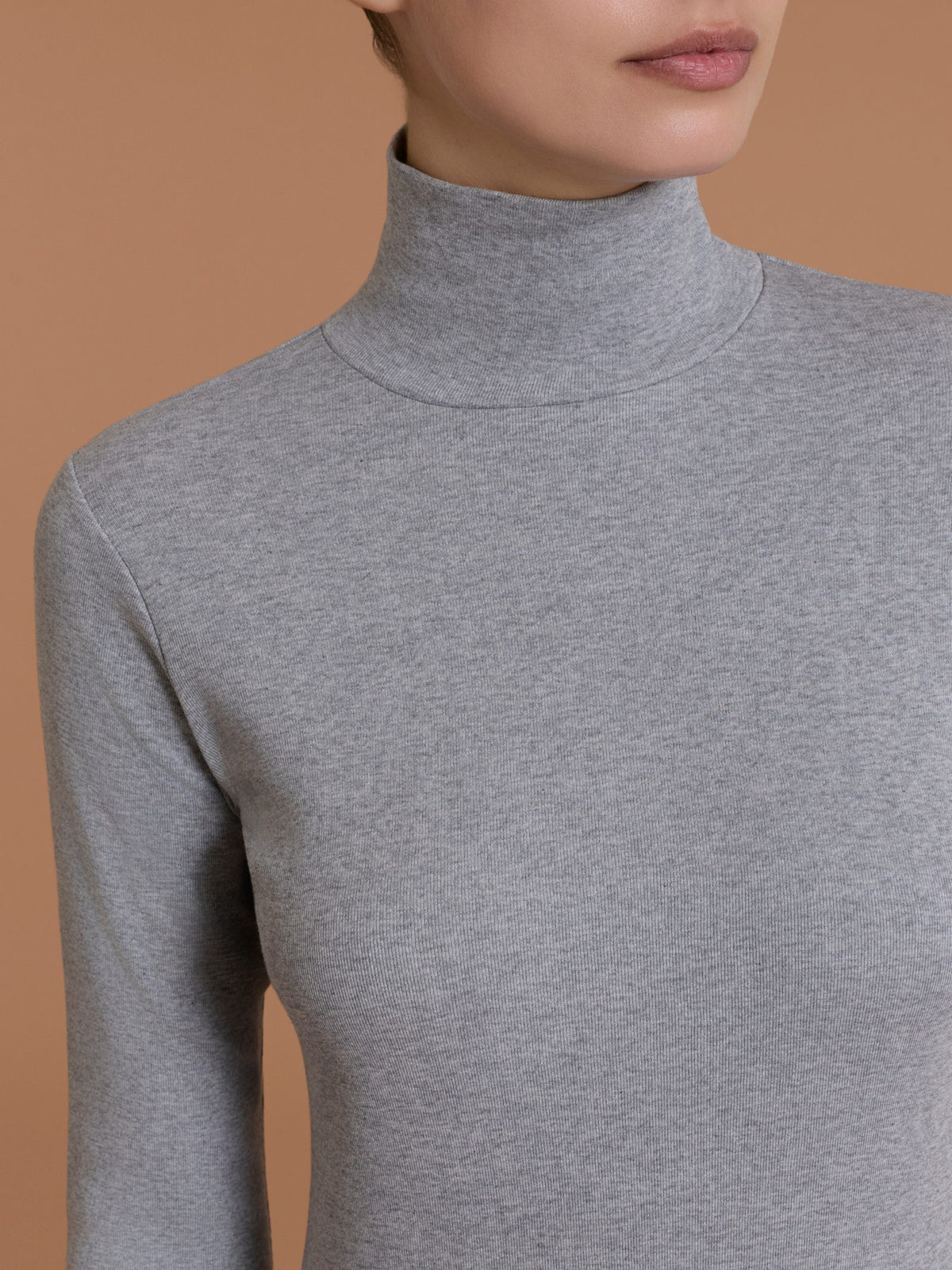 Lupetto in Thermo Cotton Neri Donna - Ragno