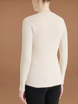 Lupetto in Thermo Cotton Bianchi Donna - Ragno