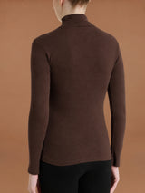 Lupetto in Thermo Cotton Marroni Donna - Ragno