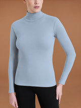 Lupetto in Thermo Cotton Azzurri Donna - Ragno