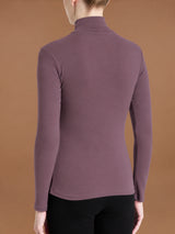 Lupetto in Thermo Cotton Viola Donna - Ragno