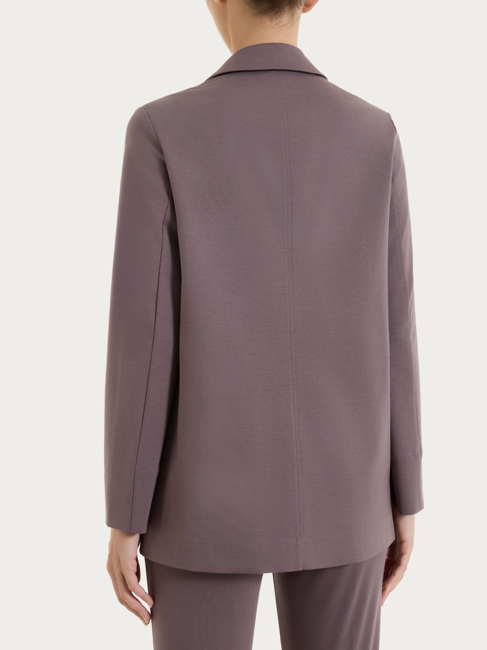 Blazer destrutturato in Compact Light Marroni Donna - Ragno