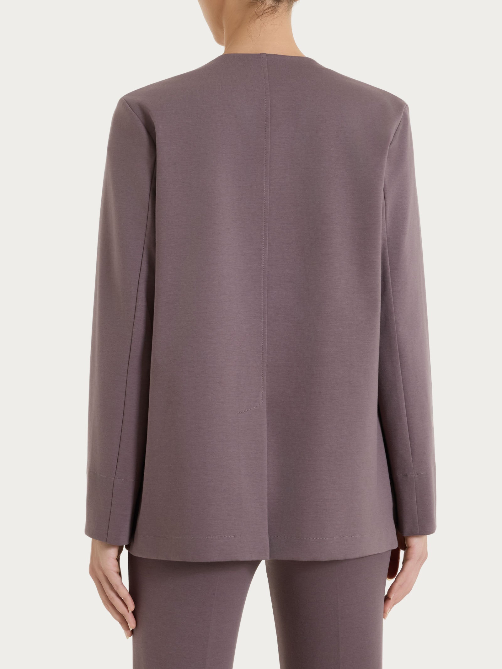 Blazer con solapa Compact Light Marrón Mujer - Ragno