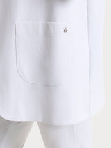 Gilet aperto in Compact Light Bianchi Donna - Ragno