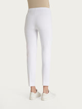 Pantalone capri con spacchetti in Compact Light  Bianchi Donna - Ragno