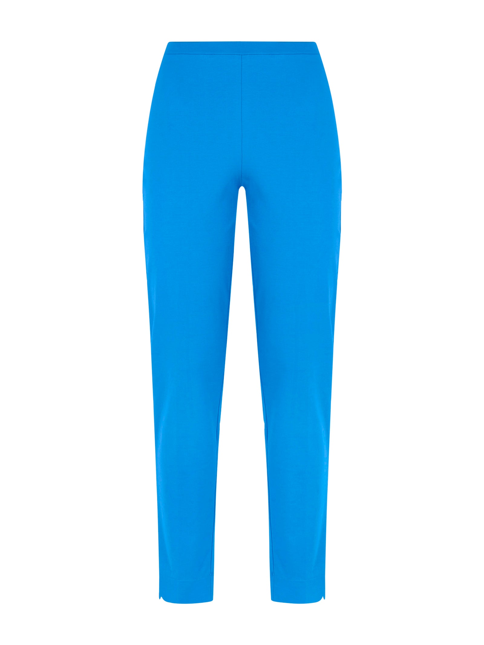 Pantalone capri con spacchetti in Compact Light  Blu Donna - Ragno