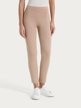 Pantalone capri con spacchetti in Compact Light  Marroni Donna - Ragno