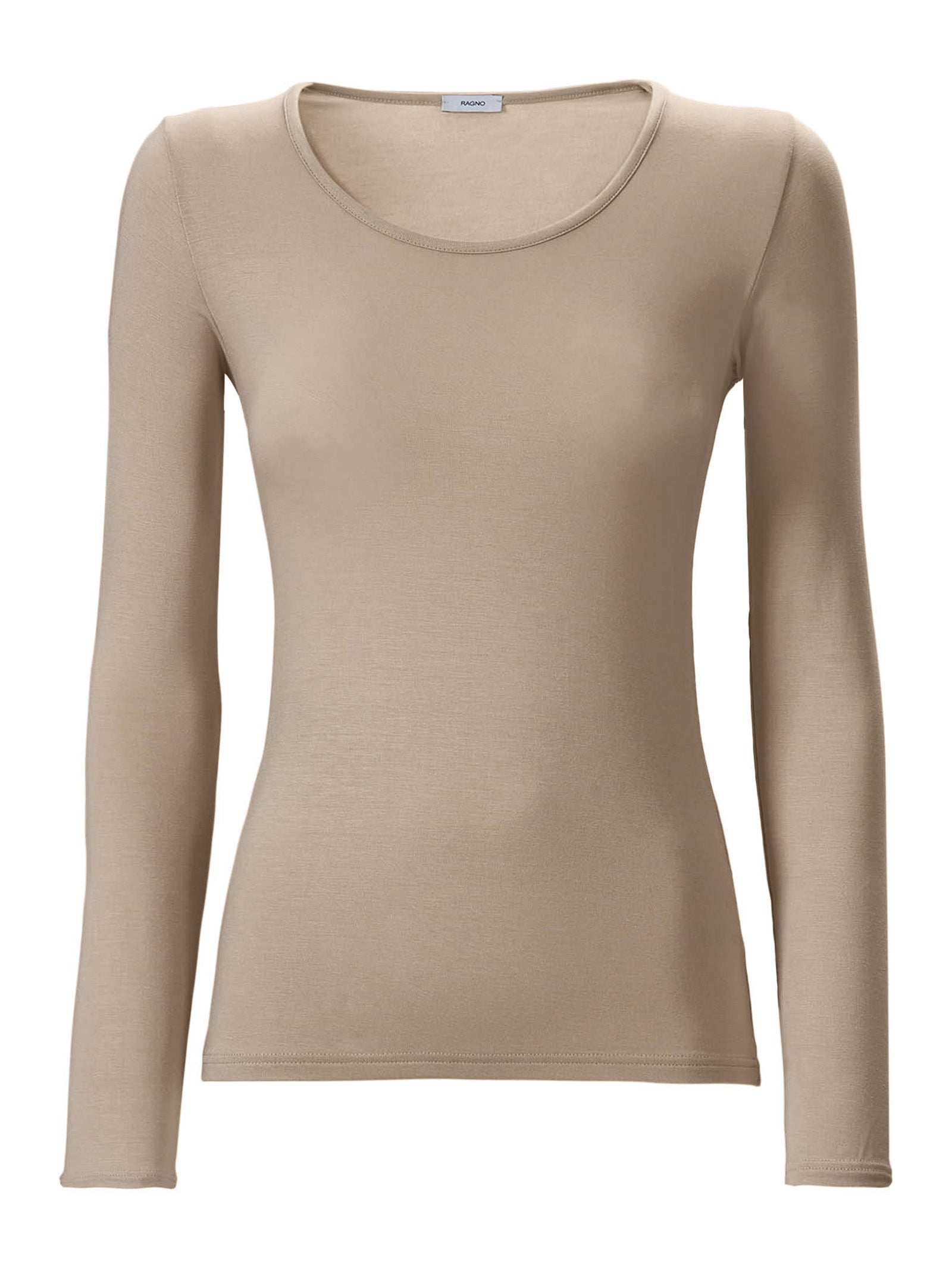 Maglietta girocollo in Eco Viscosa Grigi Donna - Ragno