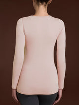 Maglietta girocollo in Eco Viscosa Rosa Donna - Ragno