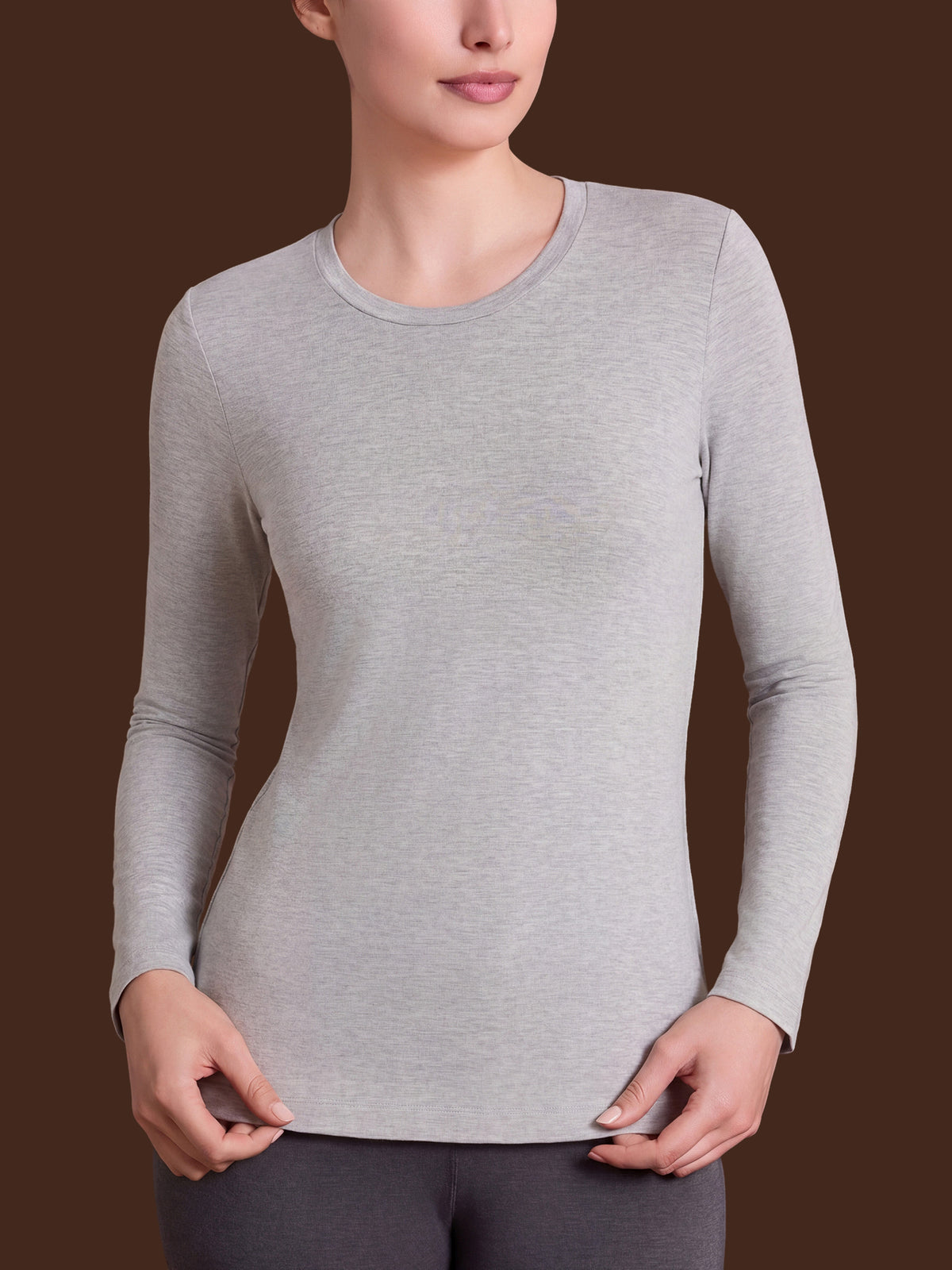 Maglietta con scollo a barchetta in  Jersey Strech Winter Viscosa  Neri Donna - Ragno