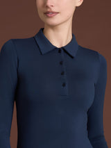 Polo in Eco Viscosa Neri Donna - Ragno