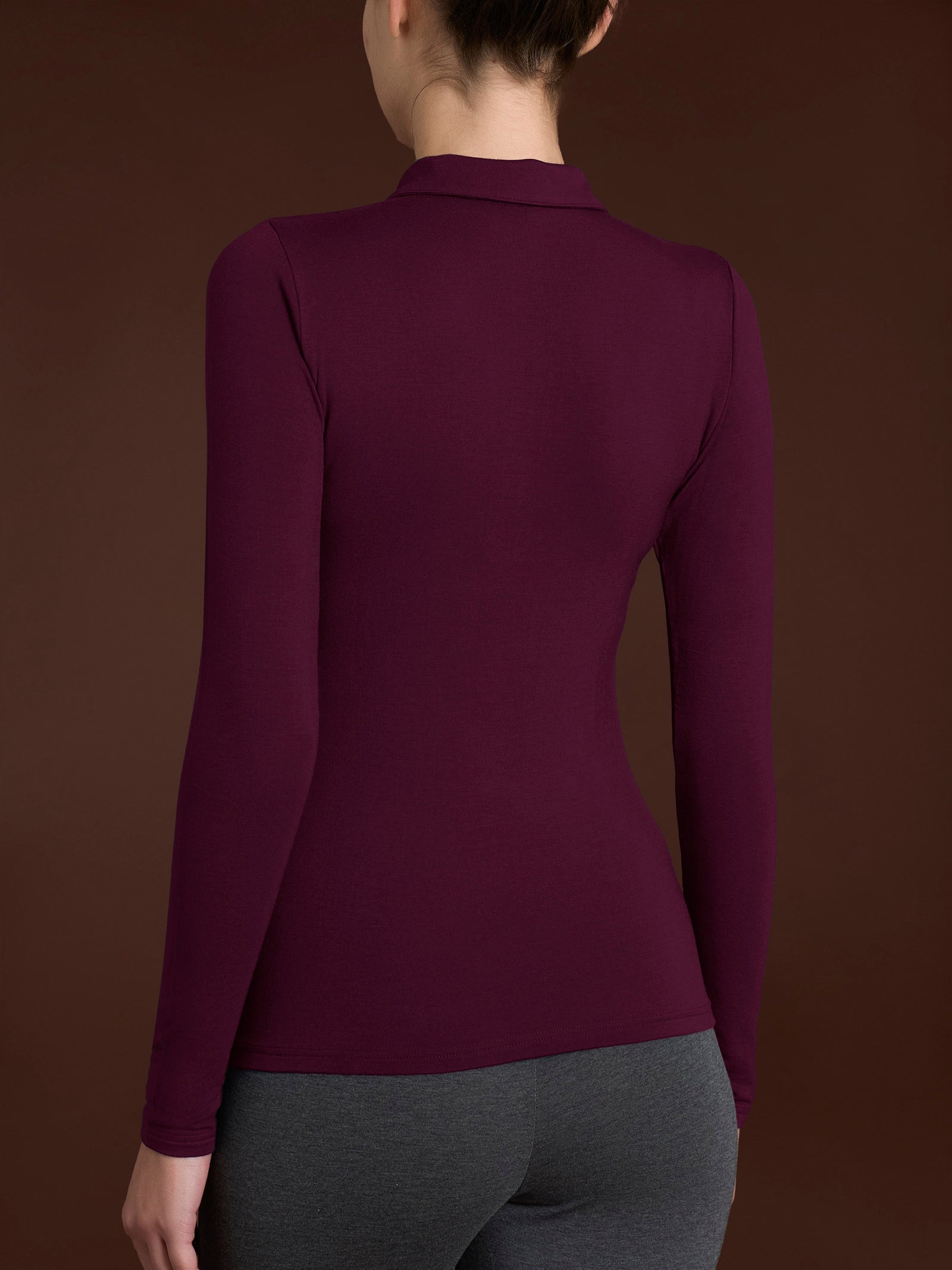 Polo in Eco Viscosa Viola Donna - Ragno