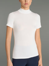 Maglietta collo alto in  Jersey Strech Winter Viscosa  Grigi Donna - Ragno