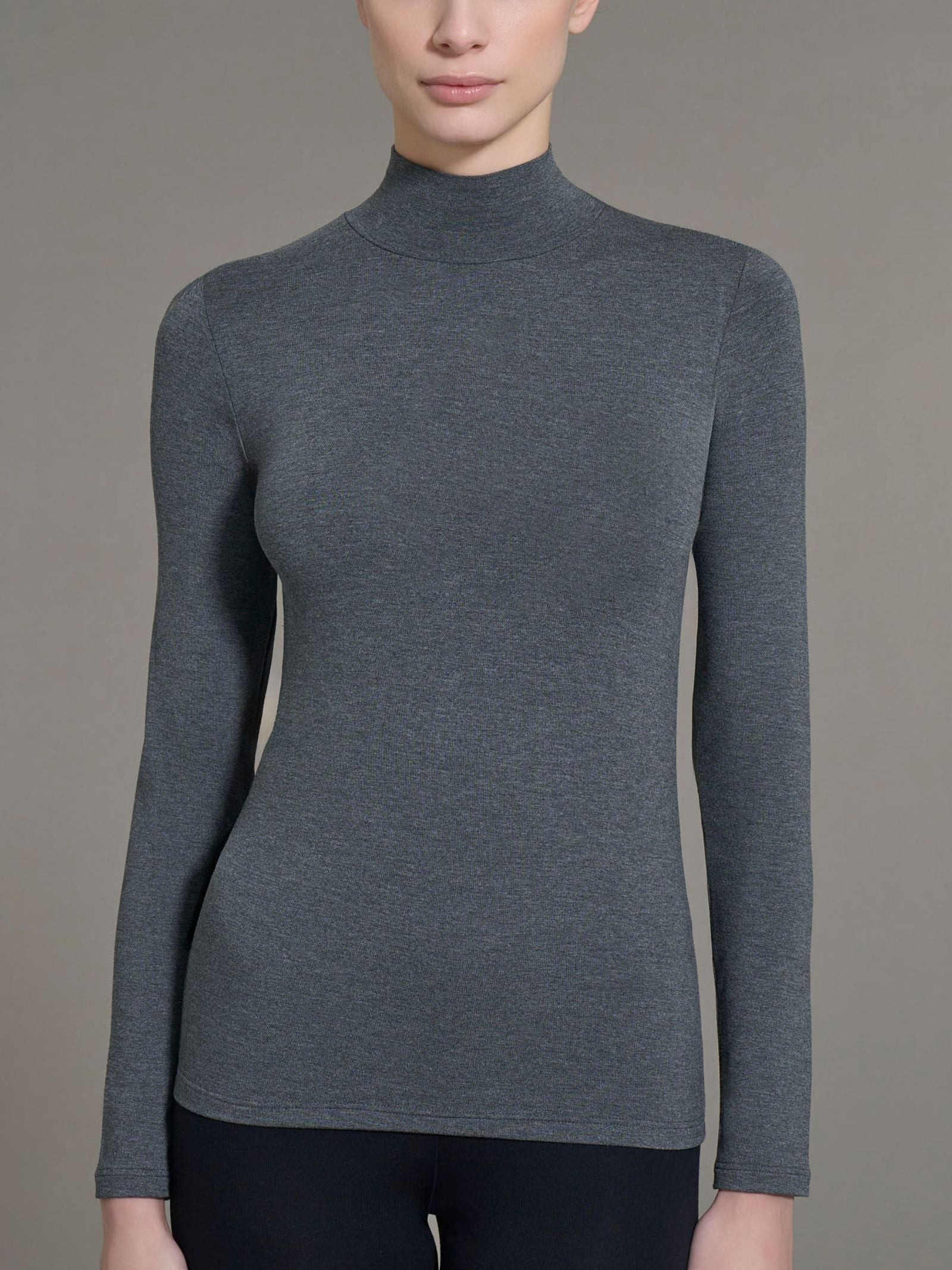 Lupetto in eco viscosa Neri Donna - Ragno