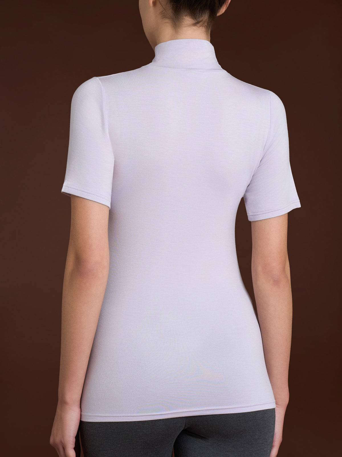 Lupetto in Jersey Strech Winter Viscosa  Rosa Donna - Ragno