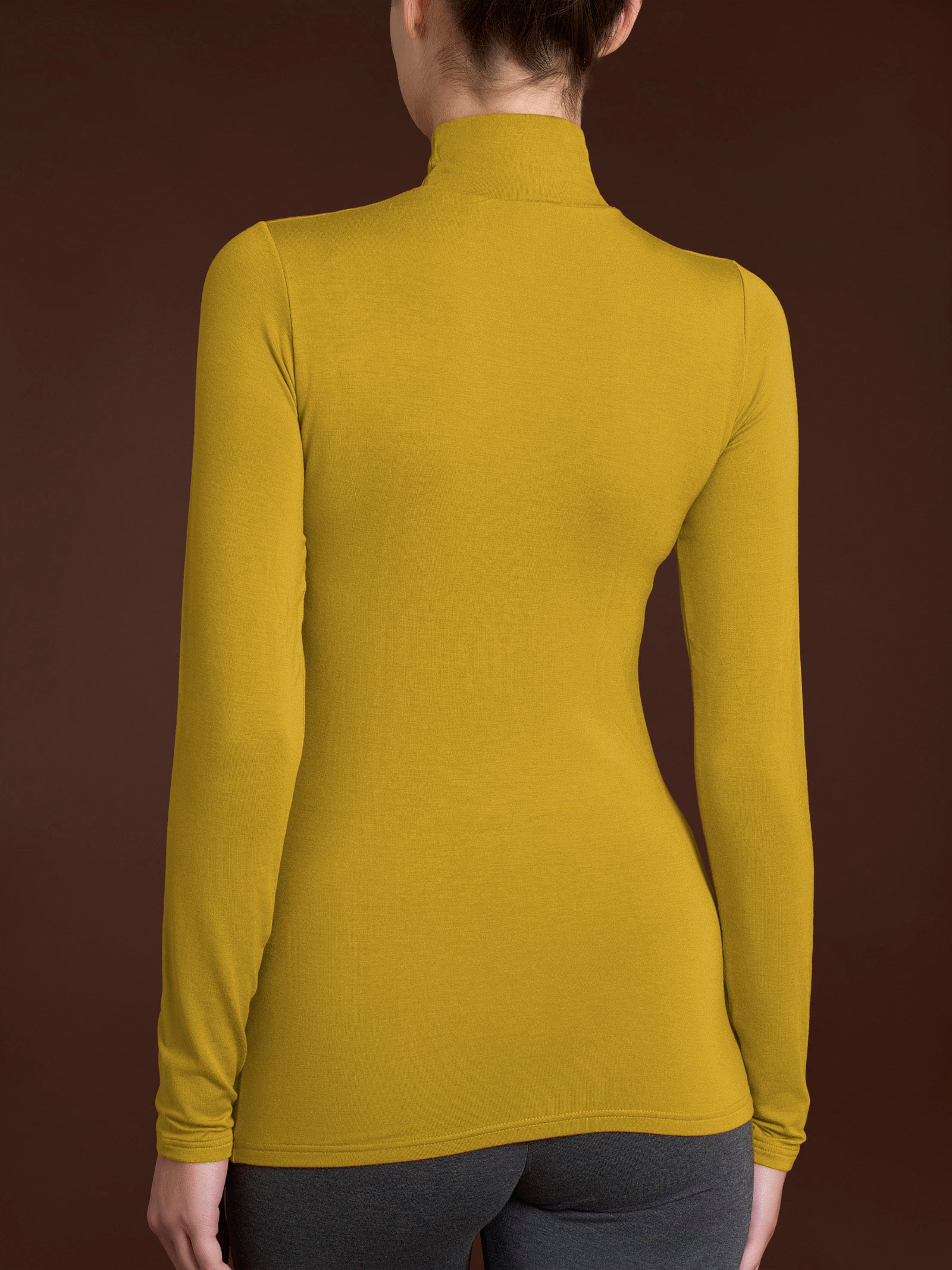 Lupetto in eco viscosa Gialli Donna - Ragno