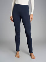 Leggings in Eco Viscosa Blu Donna - Ragno