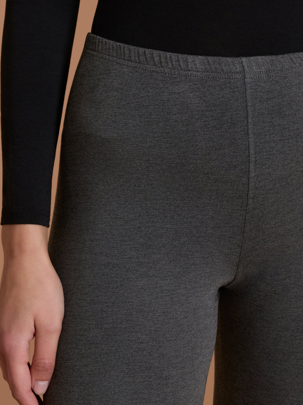 Leggings in  Jersey Strech Winter Viscosa  Neri Donna - Ragno