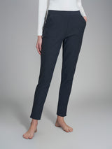 Pantalone chino in maglia flanella Blu Donna - Ragno