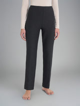 Pantalone dritto in maglia flanella  Neri Donna - Ragno