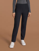 Pantalone dritto in maglia flanella  Blu Donna - Ragno