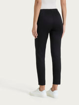 Pantalone capri con spacchetti in Satin Power Neri Donna - Ragno