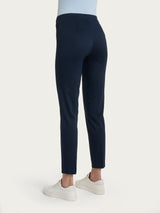 Pantalone capri con spacchetti in Satin Power Blu Donna - Ragno