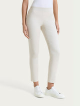 Pantalone capri con spacchetti in Satin Power Bianchi Donna - Ragno