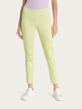Pantalone capri con spacchetti in Satin Power Verdi Donna - Ragno