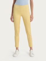 Pantalone capri con spacchetti in Satin Power Gialli Donna - Ragno