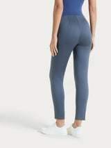 Pantalone capri con spacchetti in Satin Power Neri Donna - Ragno