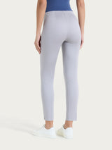 Pantalone capri con spacchetti in Satin Power Grigi Donna - Ragno