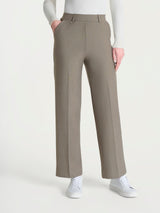 Pantalone ampio alla caviglia in Compact Grigi Donna - Ragno