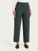 Pantalone ampio alla caviglia in Compact Grigi Donna - Ragno