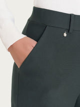 Pantalone ampio alla caviglia in Compact Grigi Donna - Ragno
