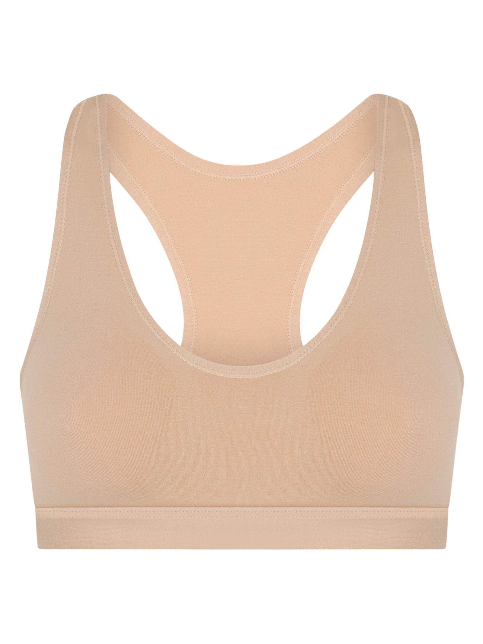 Natural Bralette - Reggiseno active in cotone elasticizzato -  - Ragno