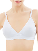 Natural Bralette - Reggiseno light in cotone elasticizzato -  - Ragno