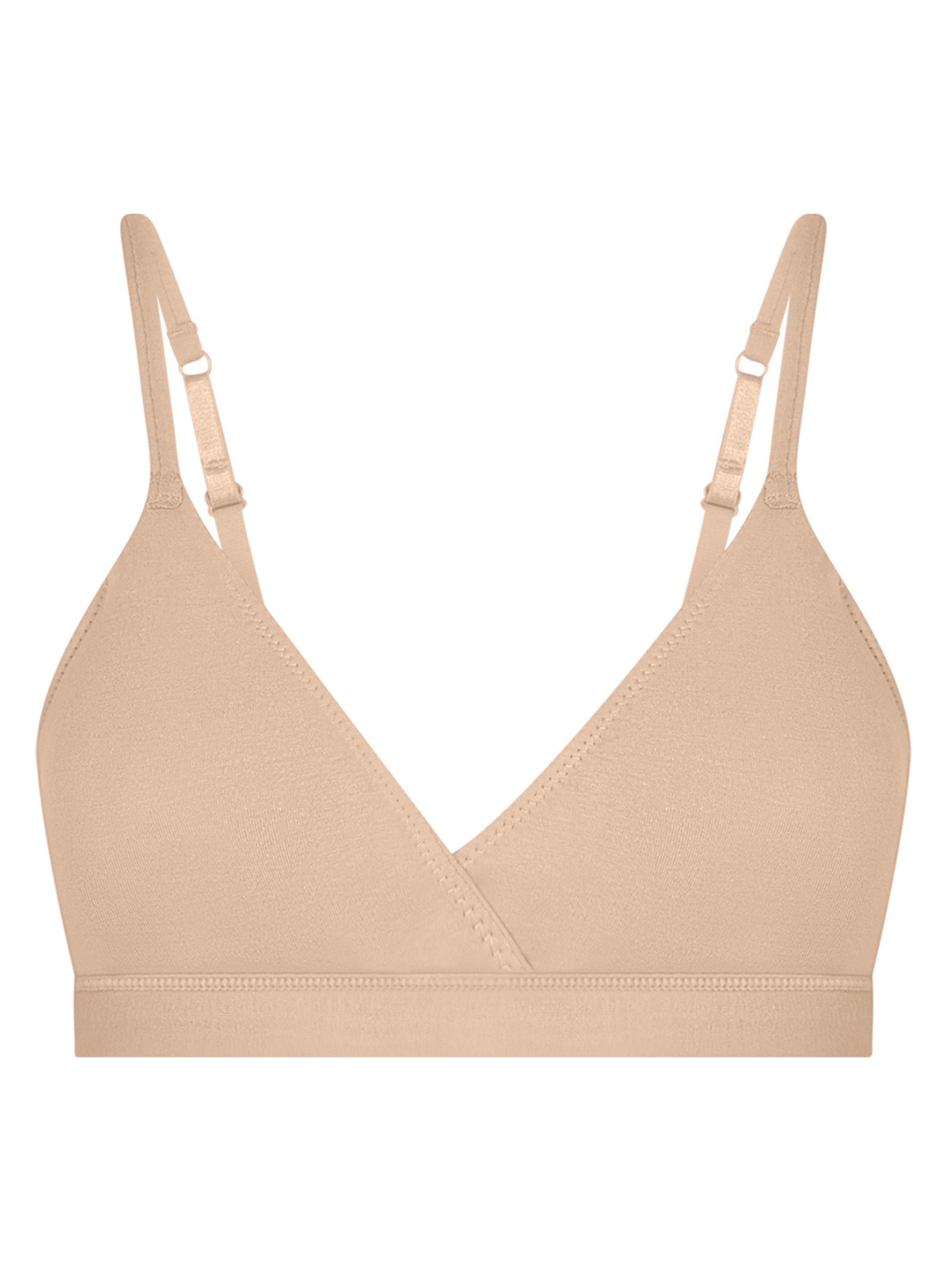 Natural Bralette - Reggiseno light in cotone elasticizzato -  - Ragno