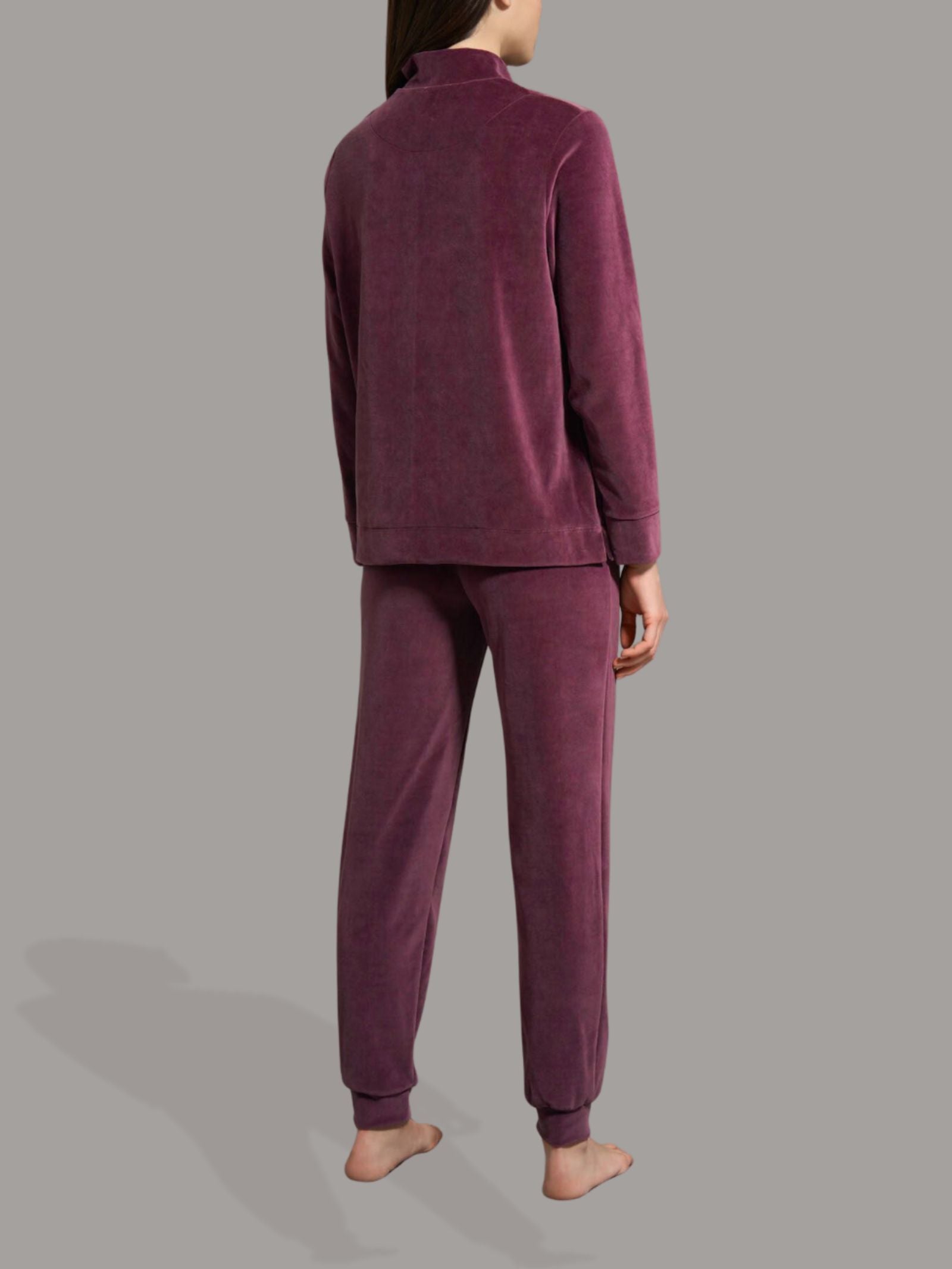 Tuta in ciniglia di misto cotone Rossi Donna - Ragno