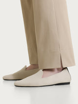 Pantalone flare con spacchetti in Satin Power Marroni Donna - Ragno