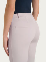 Pantalone flare alla caviglia in Satin Power Rosa Donna - Ragno