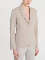 Blazer due bottoni in Compact Light Bianchi Donna - Ragno