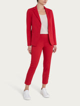 Blazer due bottoni in Compact Light Rossi Donna - Ragno